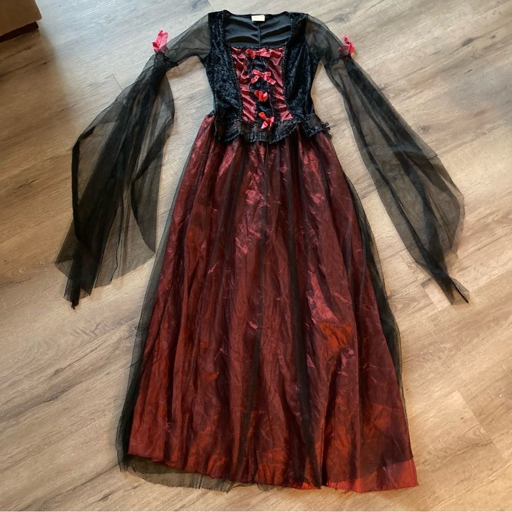 Countess Dress/Witch Halloween Womens Costume EUC